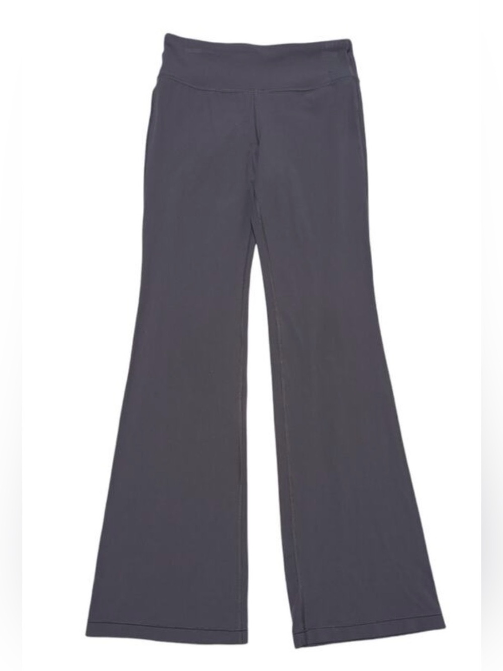 Athleta Girl gray high rise chit chat flare pants leggings size medium